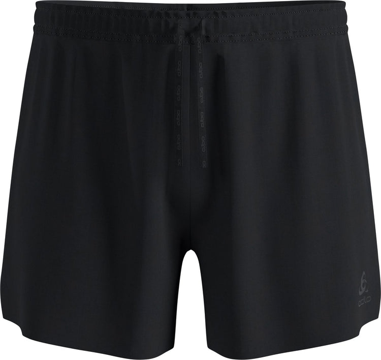 Odlo zeroweight 5 inch hardloopshort zonder binnenbroek 2.0 - mannen - zwart - m