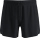 Odlo zeroweight 5 inch hardloopshort zonder binnenbroek 2.0 - mannen - zwart - m