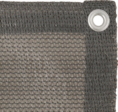 Livn balkonscherm hdpe grijs 90x500cm - schimmelwerend en eenvoudig te reinigen - optimale privacy en zeer gebruiksvriendelijk