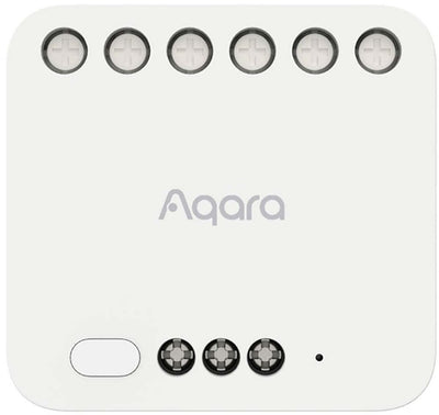 Aqara dual relay module t2 slimme inbouwschakelaar 2 kanalen zigbee matter
