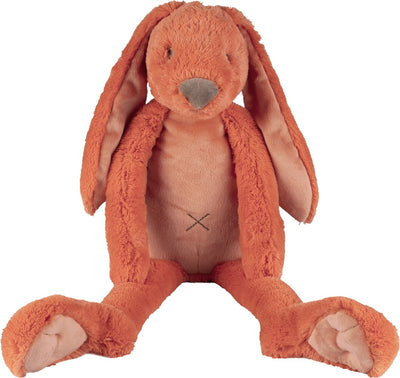 Happy horse konijn richie knuffel 58cm - oranje - baby knuffel
