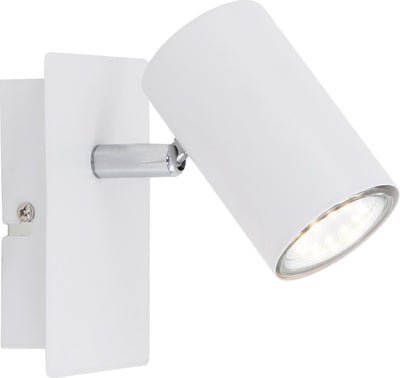 Briloner run - wandlamp - plafond spot - 1 licht - gu10 fitting - metaal - wit