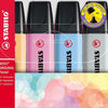 Stabilo boss original pastel - markeerstift - set 4 stuks
