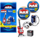 Max build more premium retro s2 building bricks collection 2-pack (walkman gitaar en versterker) by zuru