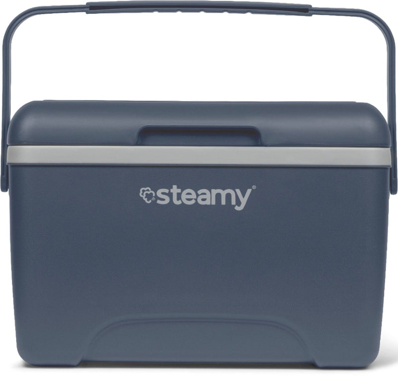 Steamy cool 8 - kleine koelbox inclusief koelelement! - 8 liter - blauw