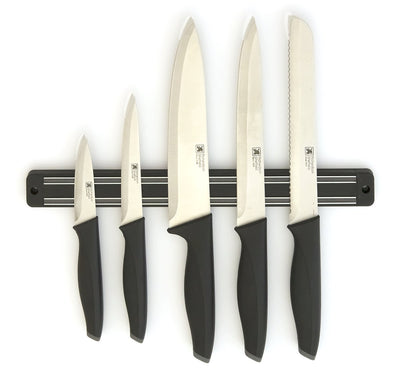 Richardson sheffield - advantage - 5-delige messenset met magnetische bar 33cm - zwart