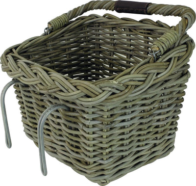 Fastrider elif rotan fietsmand - naturel - 16l - handgemaakt