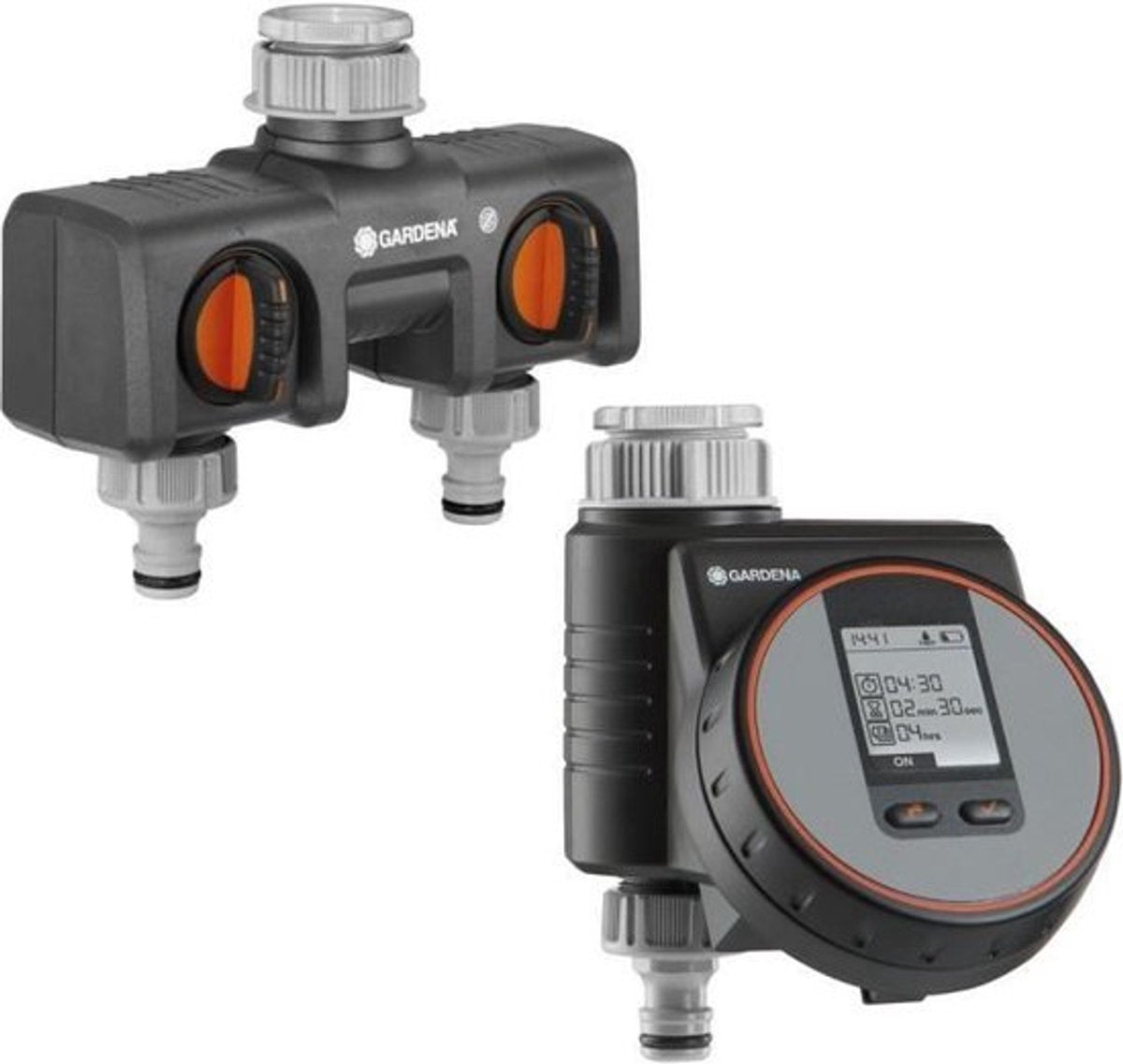 Gardena flex 1890 programmeerkit + 8193 2-circuit keuzeschakelaar -