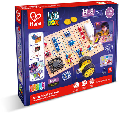 Hape labbox circuit explorer base - - vanaf 8 jaar