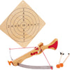 Small foot - houten sportkruisboog met doelwitbord, 4dlg.