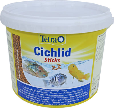 Tetra visvoer cichlid sticks emmer - 10 l