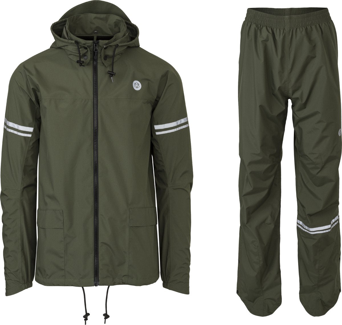 Agu original regenpak essential army green army groen