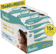 Pampers aqua soft touch - billendoekjes - zachte textuur lotion met 99% water - 15 verpakkingen van 60 doekjes = 900 babydoekjes