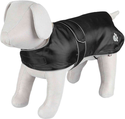 Trixie hondenjas - waterdicht, verstelbaar, fleece voering - 60 cm zwart