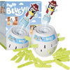 Tomy pop up bluey in de ton kinderspel