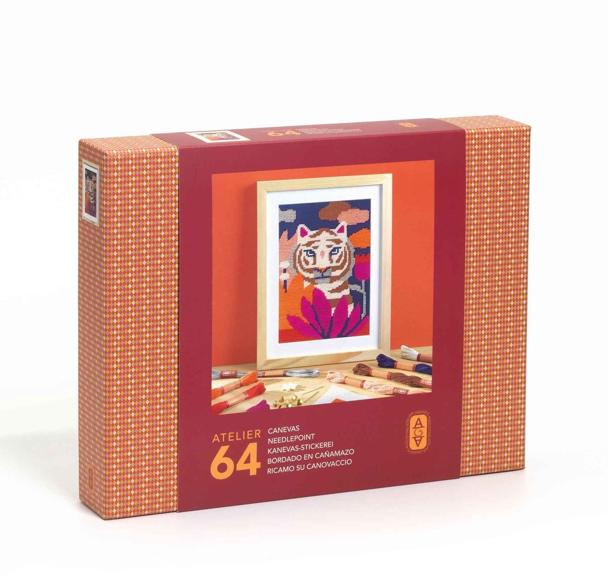 Djeco | atelier 64, borduren op stramien