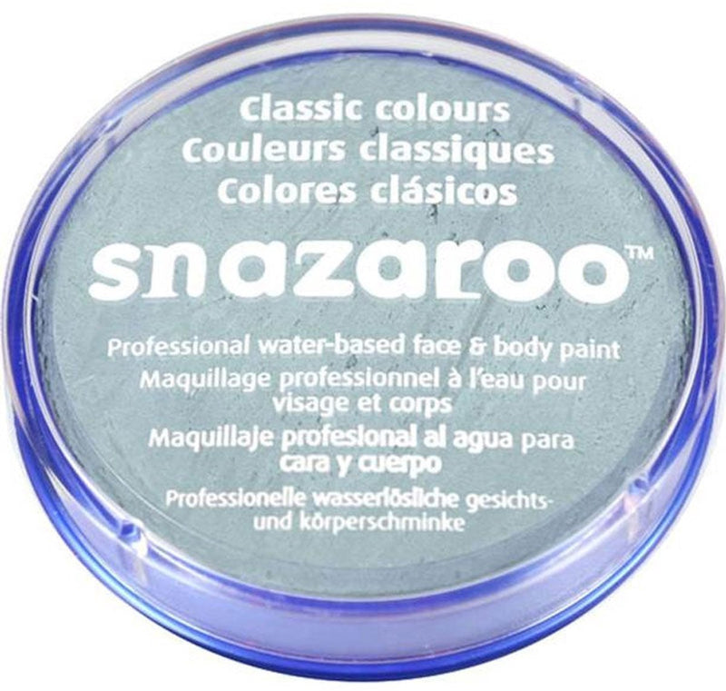 Snazaroo 1118222 - light grey - 18ml aqua schmink kinderschmink voor kinderen en volwassenen