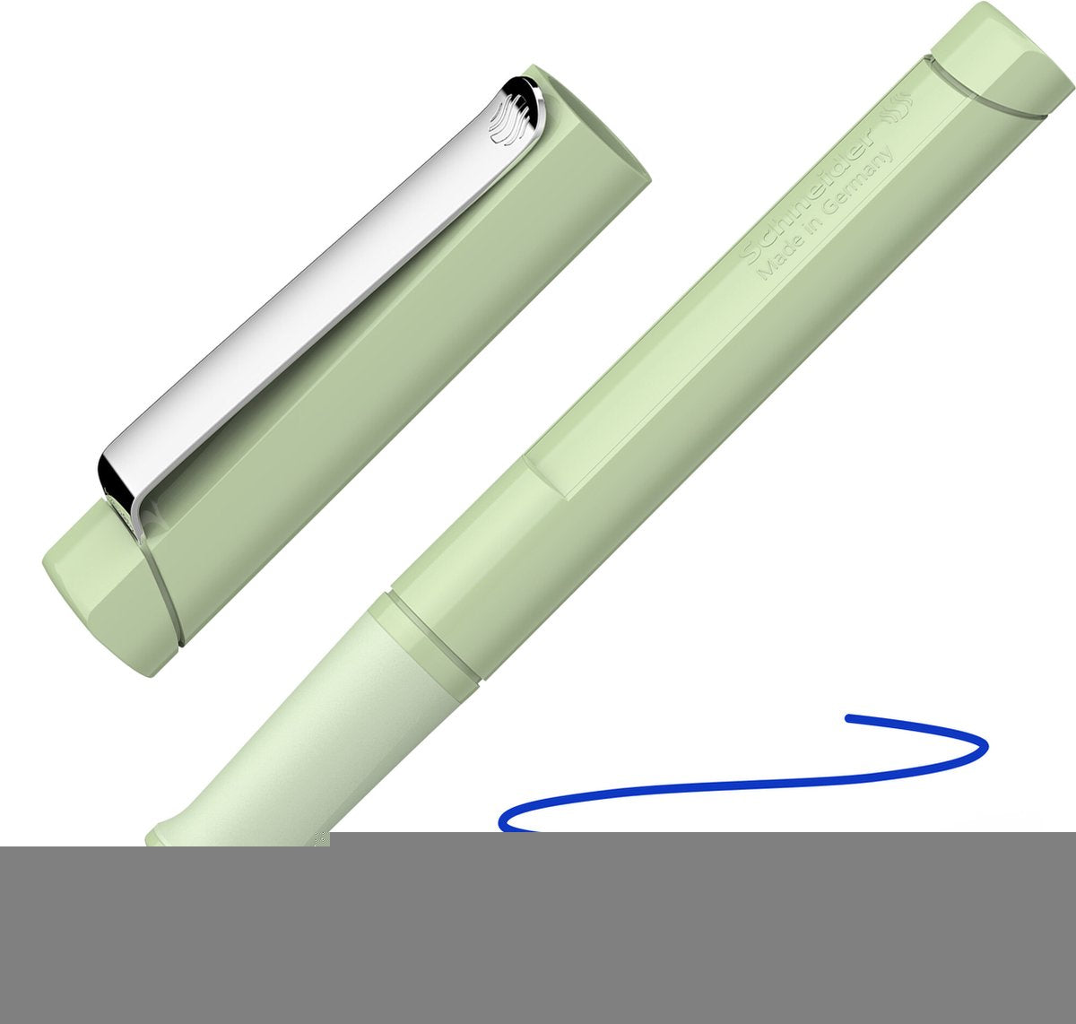 Schneider schrijfwaren schneider vulpen - base - soft green - penpunt m - s-160226