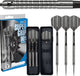 Harrows steeltip darts supergrip – 90% tungsten – 26 gram – professionele dartpijlen met maximale grip – competitie training –
