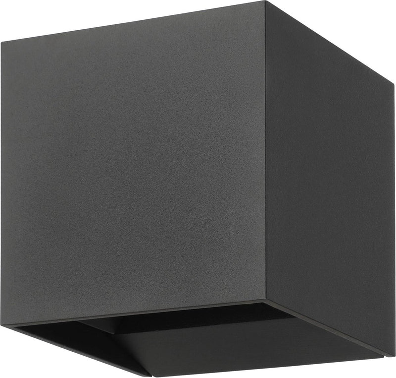 Eglo calpino 3 wandlamp - led - 10 cm - antraciet - binnen en buiten
