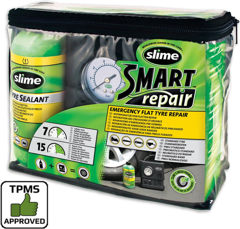 Slime smart repair noodreparatieset voor lekke banden