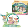 Sylvanian families 5801 baby hertjes- bloemen schommel- 3 fluweelzachte speelfiguren