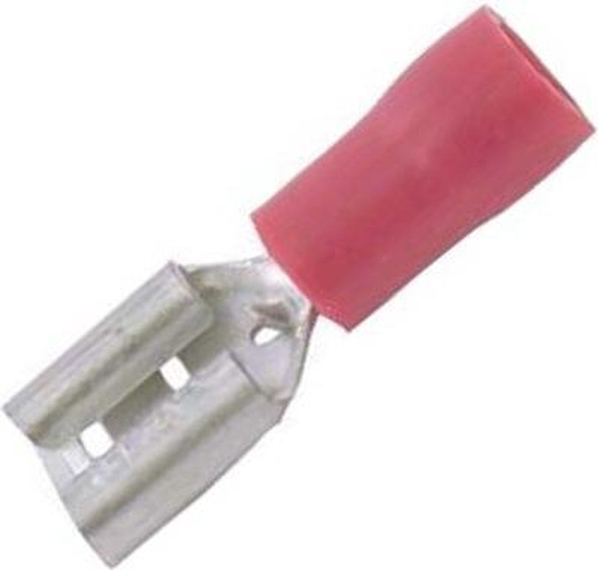 Carpoint vlakstekerhuls 741 rood 4.8x0.5mm 10 stuks