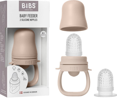 Bibs babyvoeder - 4+ mnd - tandjes zelf eten - blush