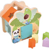 Small foot - houten vormenstoof jungle friends fsc