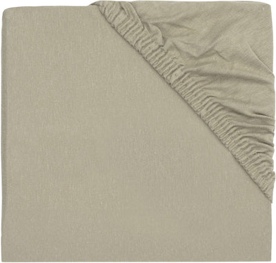 Jollein - hoeslaken jersey 75x95cm - boxmatras - olive green