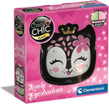 Clementoni crazy chic oogschaduw in make-up doosje panter - afbeelding 1