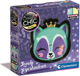 Clementoni crazy chic oogschaduw in make-up doosje vos - afbeelding 1