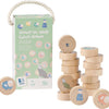 Bs toys – schaap vs. wolf – actief tikkerspel – houten vangspel – vanaf 3 jaar