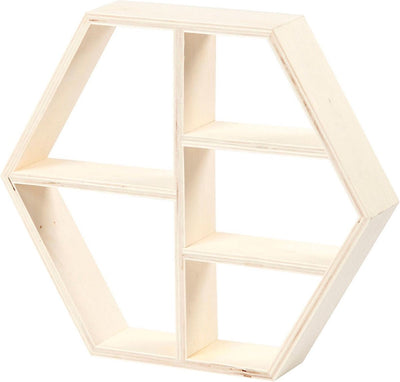 Creativ Company Display kast H: 25 cm Ø 5 cm B: 28 5 cm 1 stuk