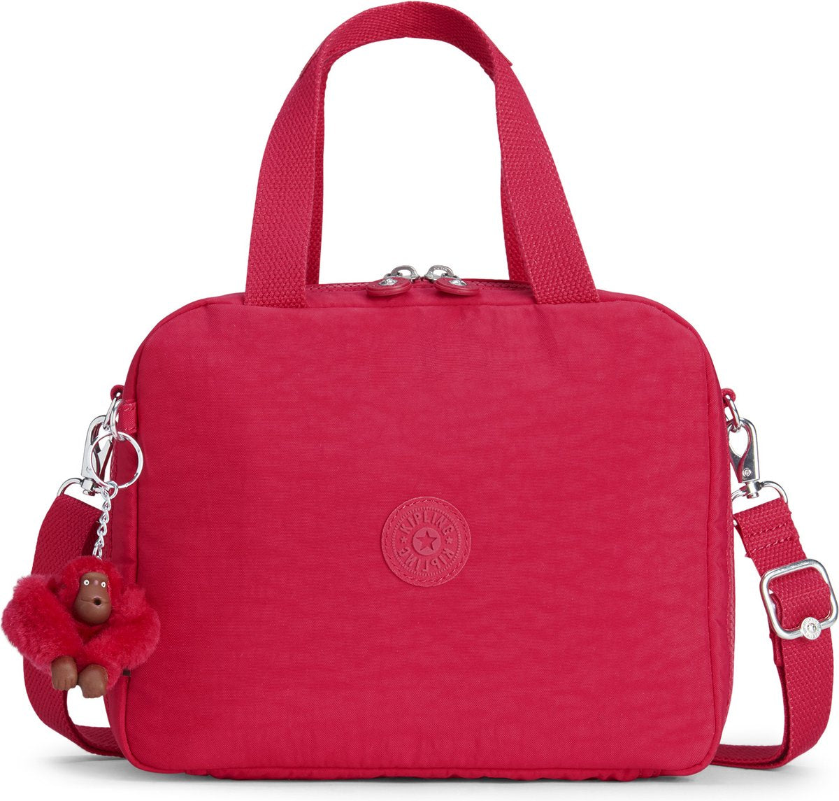 Kipling miyo lunchtas - true pink
