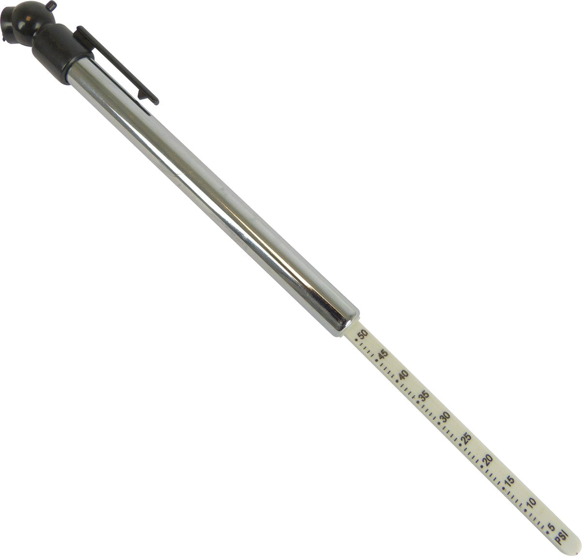 Carpoint bandenspanningsmeter penmodel analoog zilver zwart