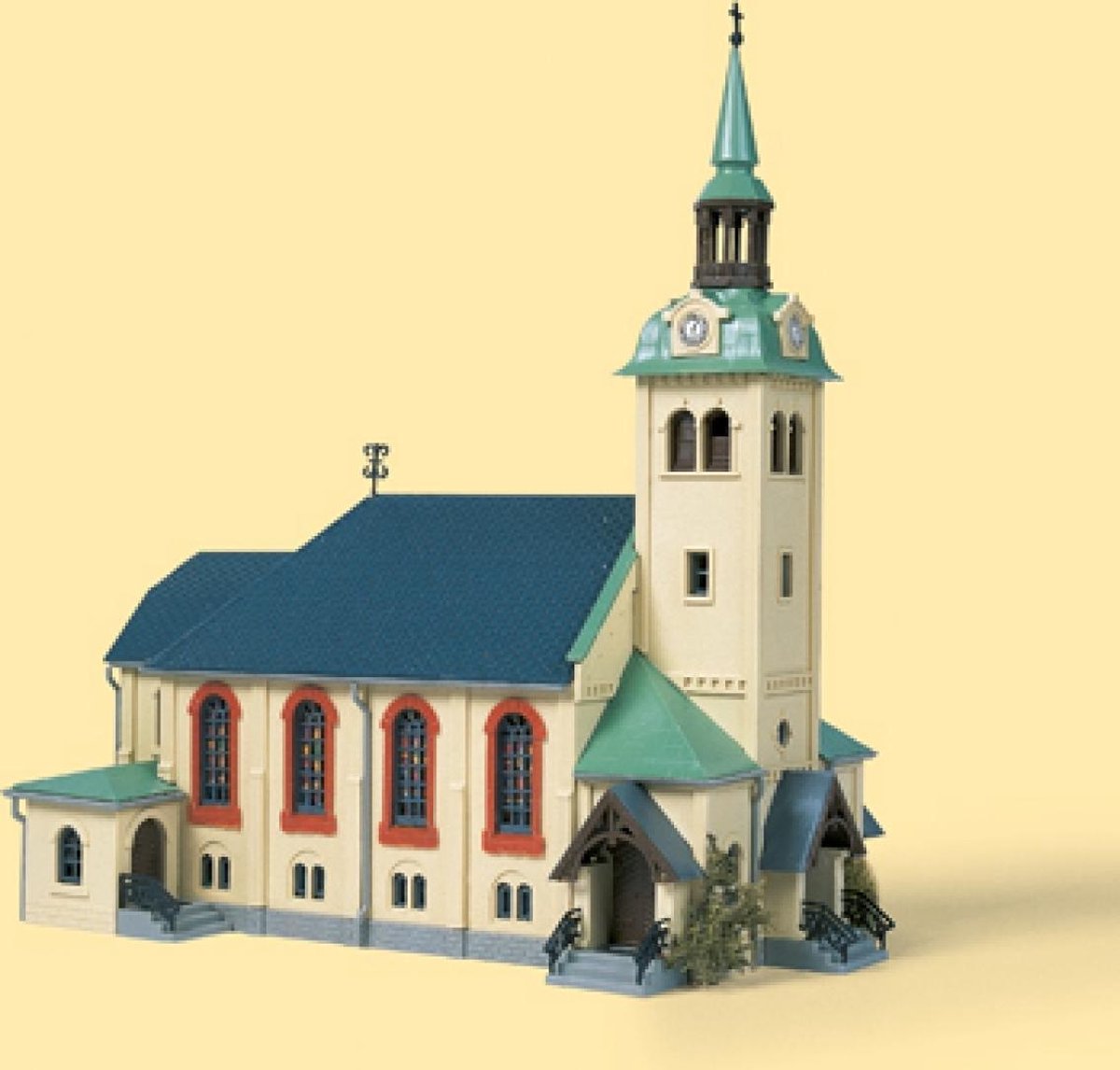 Auhagen 12229 h0, tt kerk bornichen