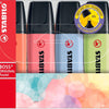 Stabilo boss original pastel - markeerstift - set 4 stuks