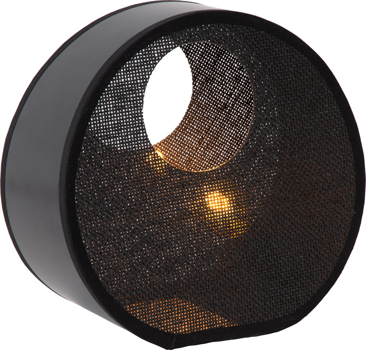 Lucide loxia - tafellamp - ø 26,5 cm - 1xe14 - zwart