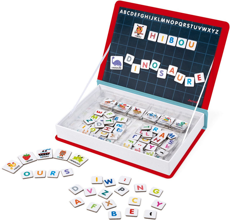 Janod - magnetibook - alfabet franstalig - magneetboek speelset