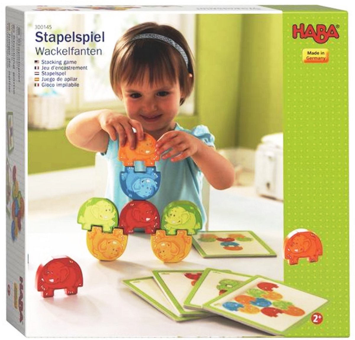 Haba spel stapelspel waggelfanten
