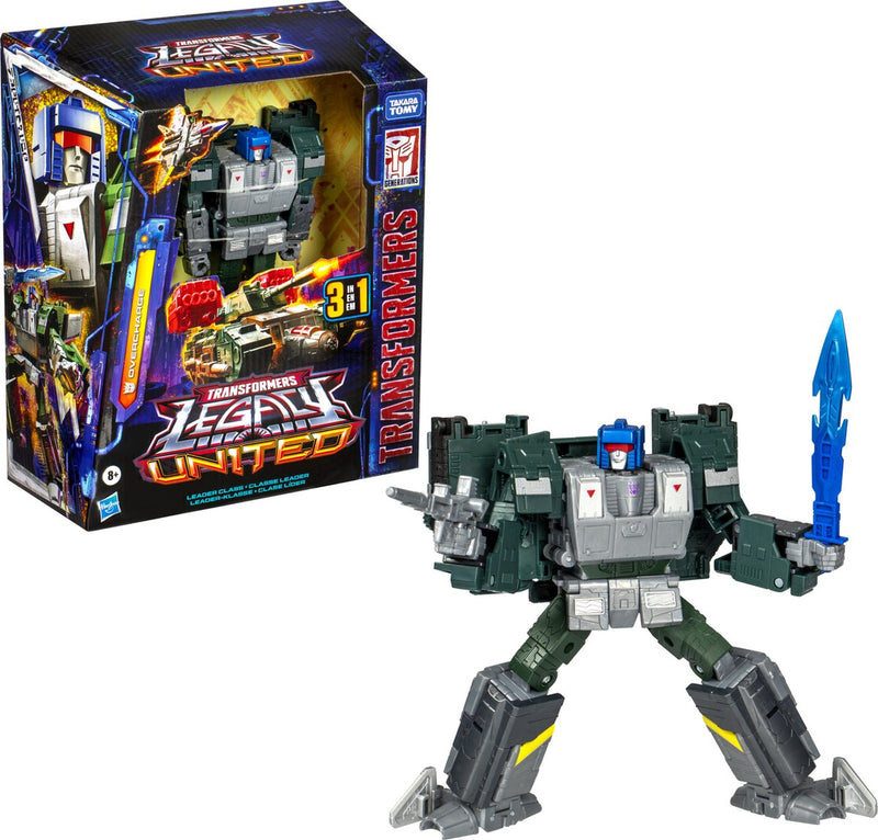 Transformers hasbro generations legacy united leader class action figure overcharge 19 cm action figuur