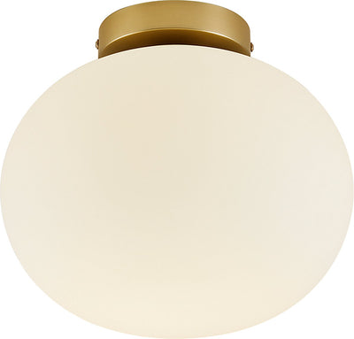 Nordlux alton 27,5-plafondlamp-e27-opaal glas messing
