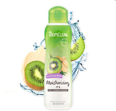 Tropiclean kiwi en kokosboter - conditioner voor honden - 355 ml