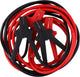 All ride startkabelset - 2 stuks - 35mm2 - 480a - 2x4.5m - geïsoleerde klemmen