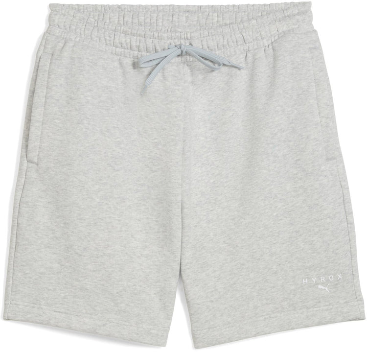 Puma sport shorts unisex x hyrox sweat short 527160 light gray heather-m