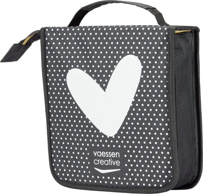 Vaessen creative opbergtas 26 x 26 x 6 cm - snijmallen, embossing folders en clear stamps