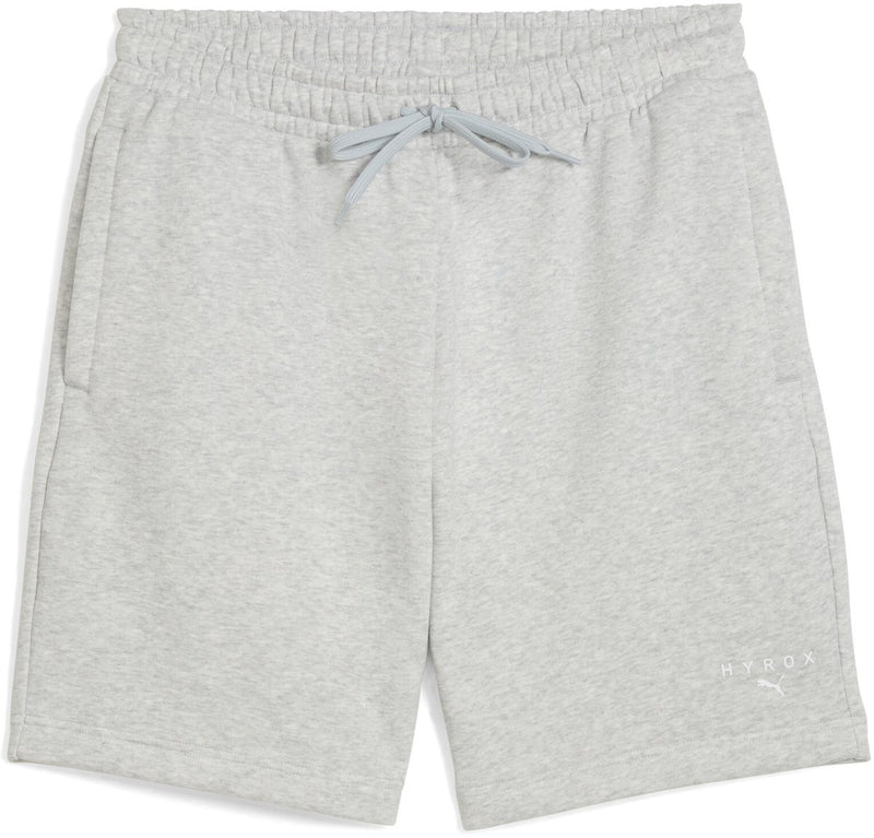 Puma sport shorts unisex x hyrox sweat short 527160 light gray heather-s