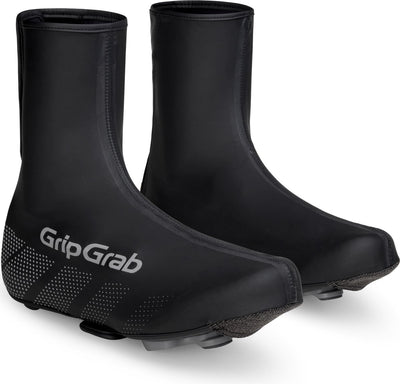 Gripgrab - ride waterdichte race fiets overschoenen wielren regen fietsoverschoenen - zwart - unisex - maat xxxl (48 49)