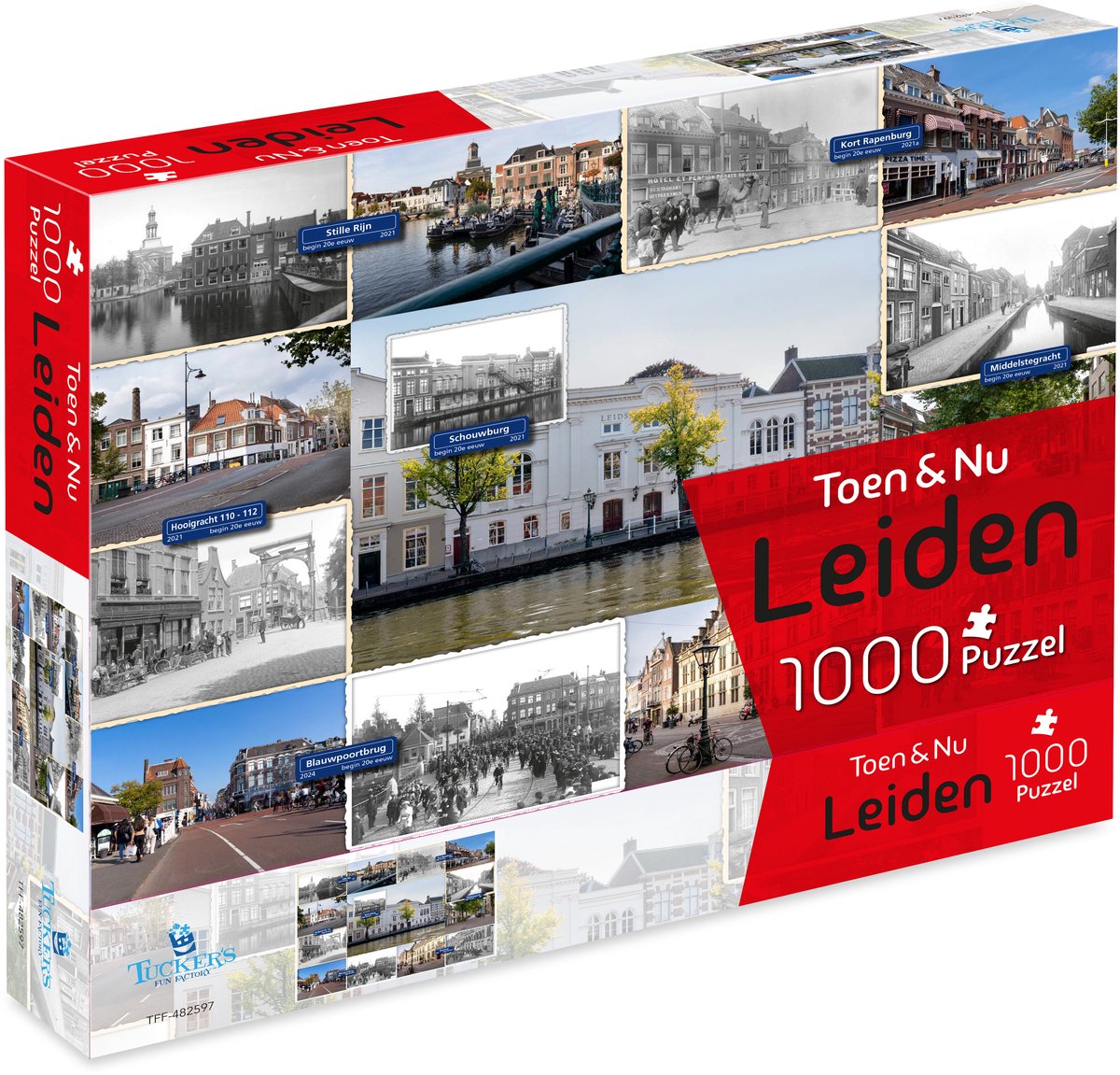Tucker's fun factory toen nu puzzel - leiden (door fotograaf robert mulder) - 1000 stukjes - legpuzzels